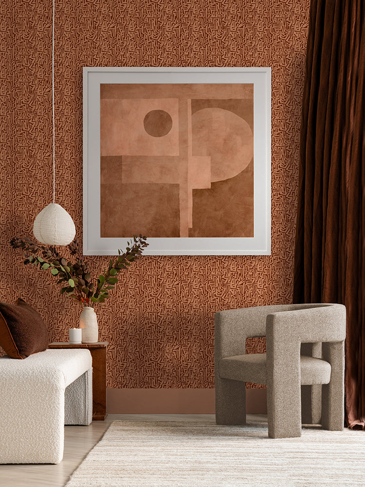 Carved I Framed Art Print | Lifestyle