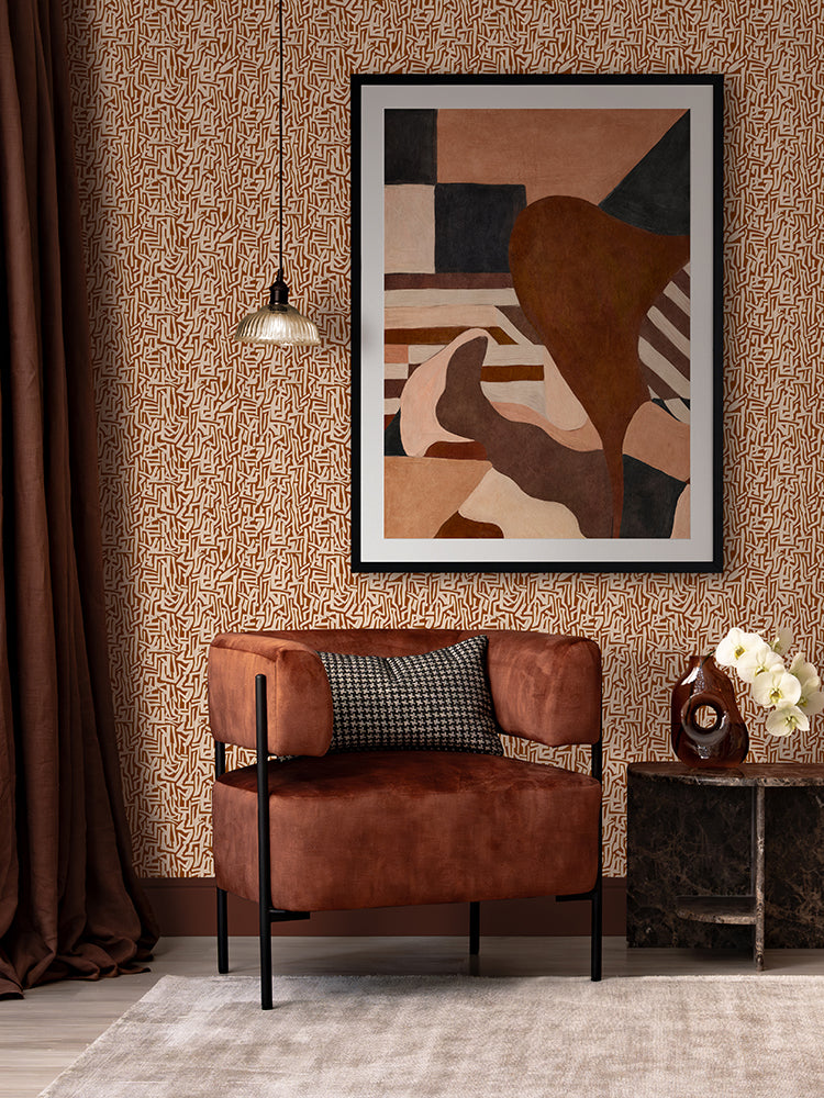 Nouveau Dark I Framed Art Print | Lifestyle