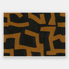 Wall art from the Tim Neve collection by Urban Road, featuring deep brown arcs layered over beige and cream backgrounds.