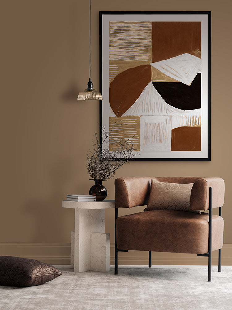 Markings I Framed Art Print | Lifestyle