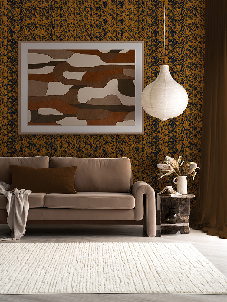 Free Form II Framed Art Print | Lifestyle