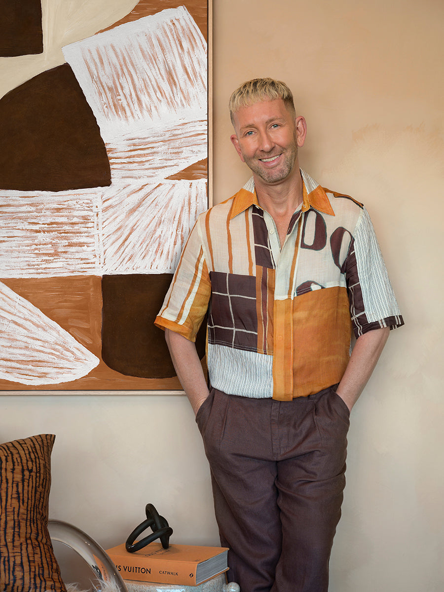 Markings II Canvas Art Print | Lifestyle