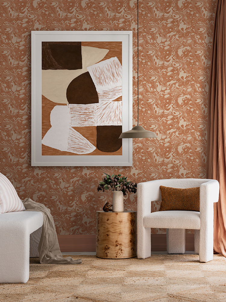 Markings II Framed Art Print | Lifestyle