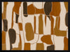 Wall art from the Tim Neve collection by Urban Road, featuring layered organic forms in warm beige, tan, and brown.