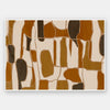 Wall art from the Tim Neve collection by Urban Road, featuring layered organic forms in warm beige, tan, and brown.