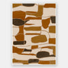 Wall art from the Tim Neve collection by Urban Road, featuring layered organic forms in warm beige, tan, and brown.