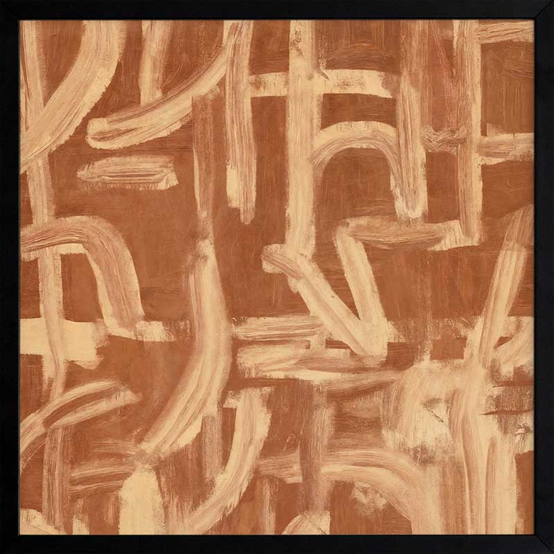 Wall art from the Tim Neve collection by Urban Road, with bold arcs and warm neutral tones in a contemporary design.