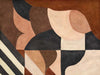 Wall art from the Tim Neve collection by Urban Road, showcasing abstract organic shapes in brown, cream, and soft terracotta.