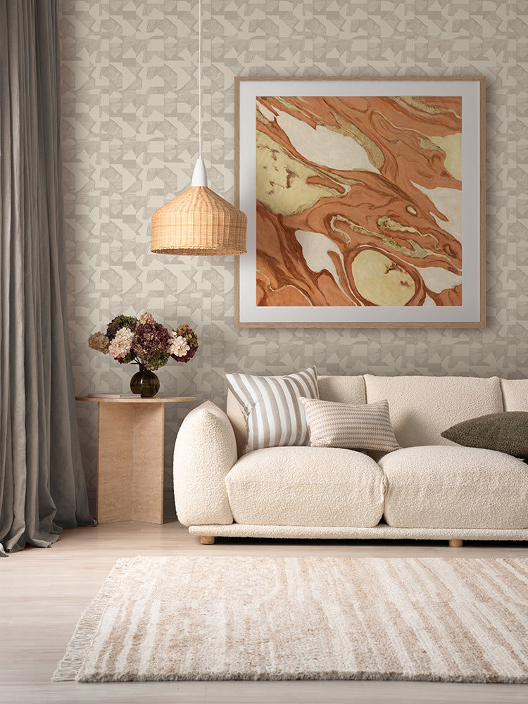 Undercurrent II Framed Art Print | Lifestyle