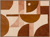 Wall art from the Tim Neve collection by Urban Road, with layered arcs and organic patterns in warm neutrals.