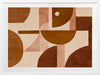 Wall art from the Tim Neve collection by Urban Road, with layered arcs and organic patterns in warm neutrals.