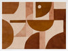 Wall art from the Tim Neve collection by Urban Road, with layered arcs and organic patterns in warm neutrals.