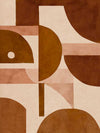 Wall art from the Tim Neve collection by Urban Road, with layered arcs and organic patterns in warm neutrals.