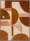 Wall art from the Tim Neve collection by Urban Road, with layered arcs and organic patterns in warm neutrals.