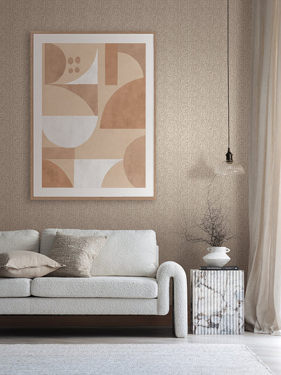 Fragmented Light II Framed Art Print | Lifestyle