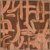 Wall art from the Tim Neve collection by Urban Road, featuring bold layered patterns in brown, tan, and cream tones.