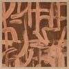 Wall art from the Tim Neve collection by Urban Road, featuring bold layered patterns in brown, tan, and cream tones.