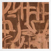 Wall art from the Tim Neve collection by Urban Road, featuring bold layered patterns in brown, tan, and cream tones.