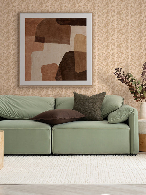 Organics III Framed Art Print | Lifestyle