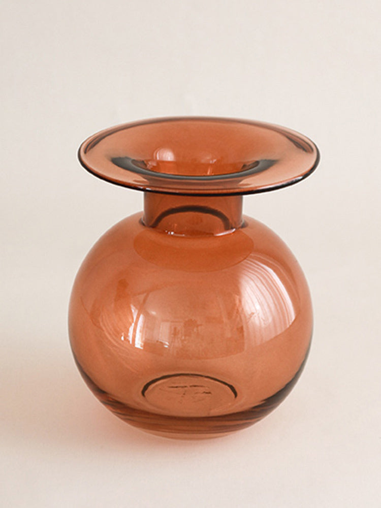 Verona Rust Glass Vessel