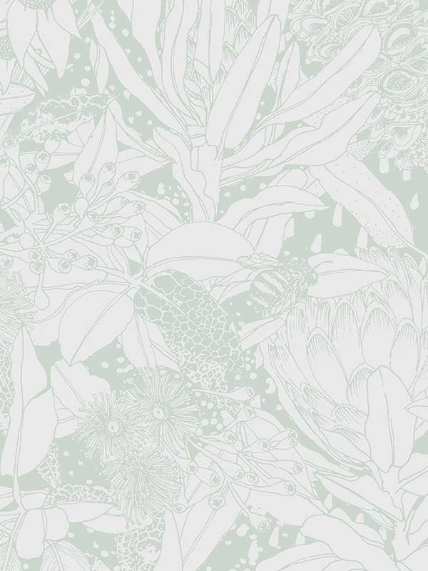 Monochrome Natives I Wallpaper