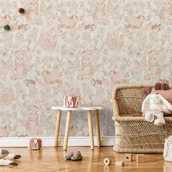 Quoll Floral Wallpaper | Lifestyle