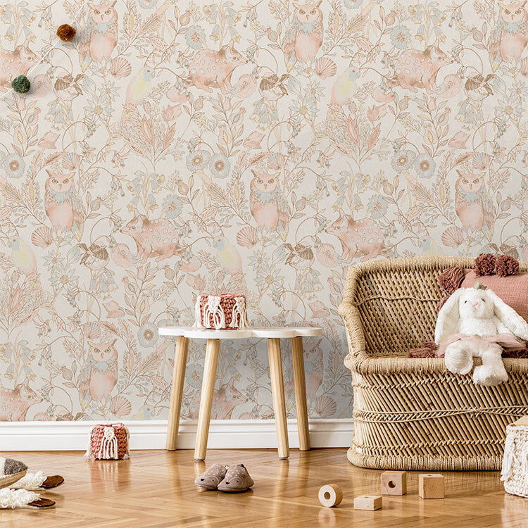 Quoll Floral Wallpaper | Lifestyle