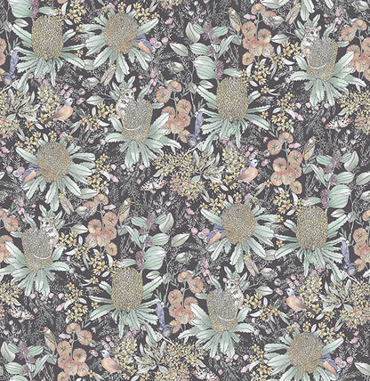 Banksia and Myrtle Wallpaper