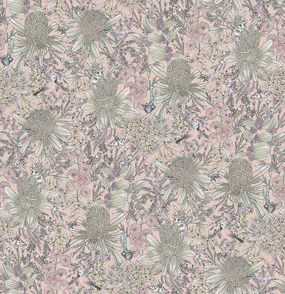 Banksia and Myrtle Wallpaper