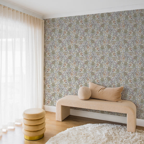 Banksia and Myrtle Wallpaper | Lifestyle