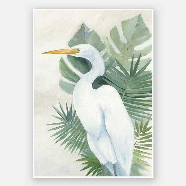 Wandering Egret II Unframed Art Print