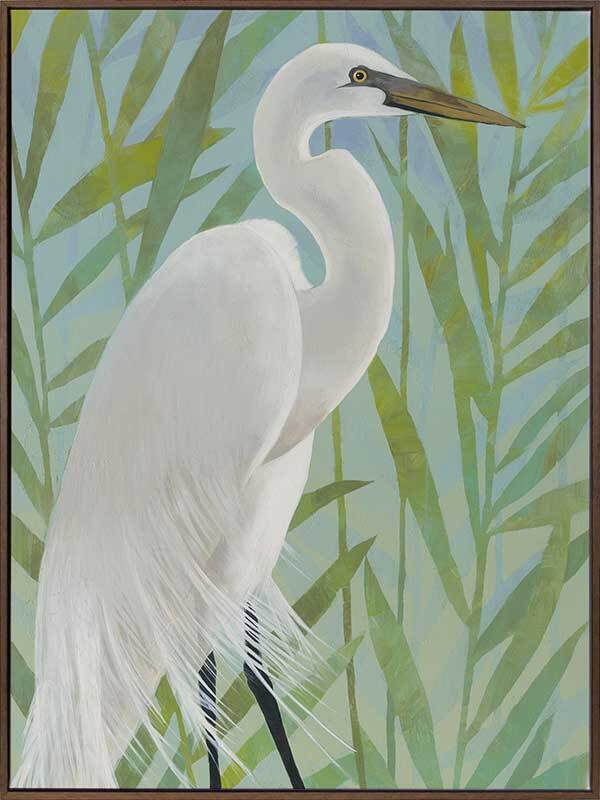 Water Bird I Canvas Art Print