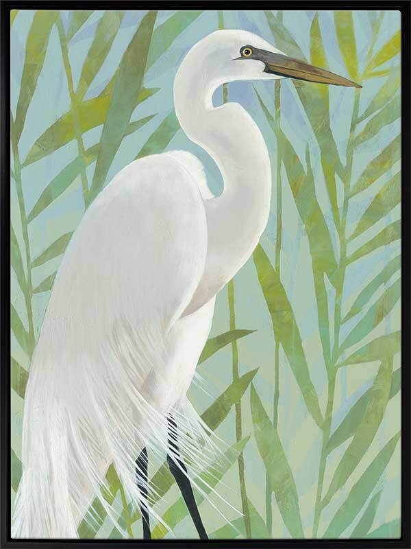 Water Bird I Canvas Art Print