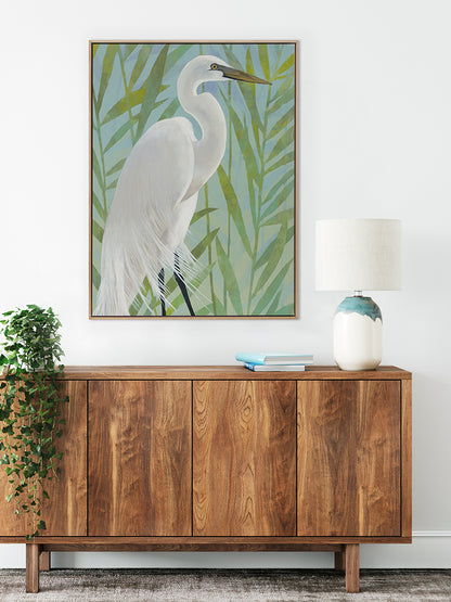 Water Bird I Canvas Art Print