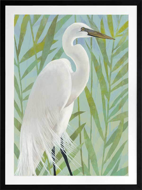 Water Bird I Framed Art Print