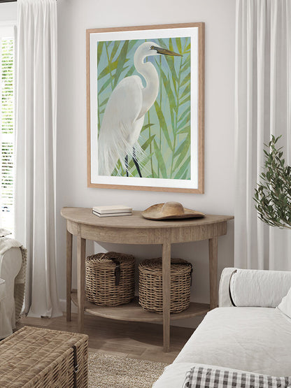 Water Bird I Framed Art Print