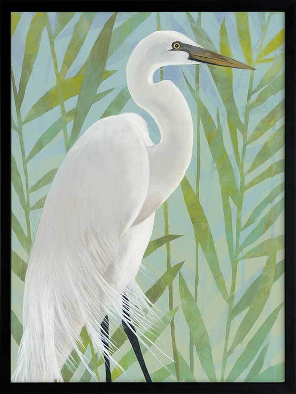 Water Bird I Framed Art Print