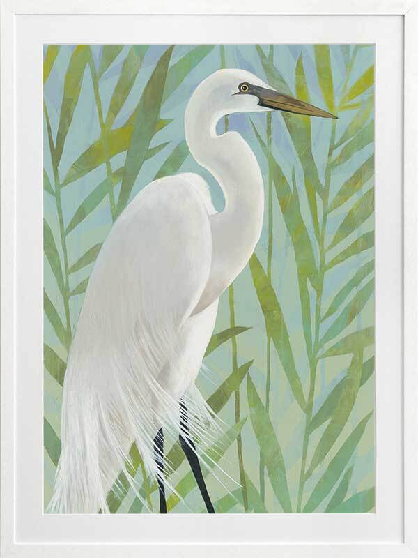 Water Bird I Framed Art Print