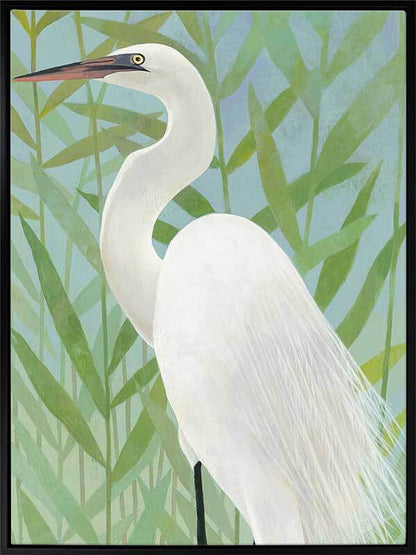 Water Bird II Canvas Art Print