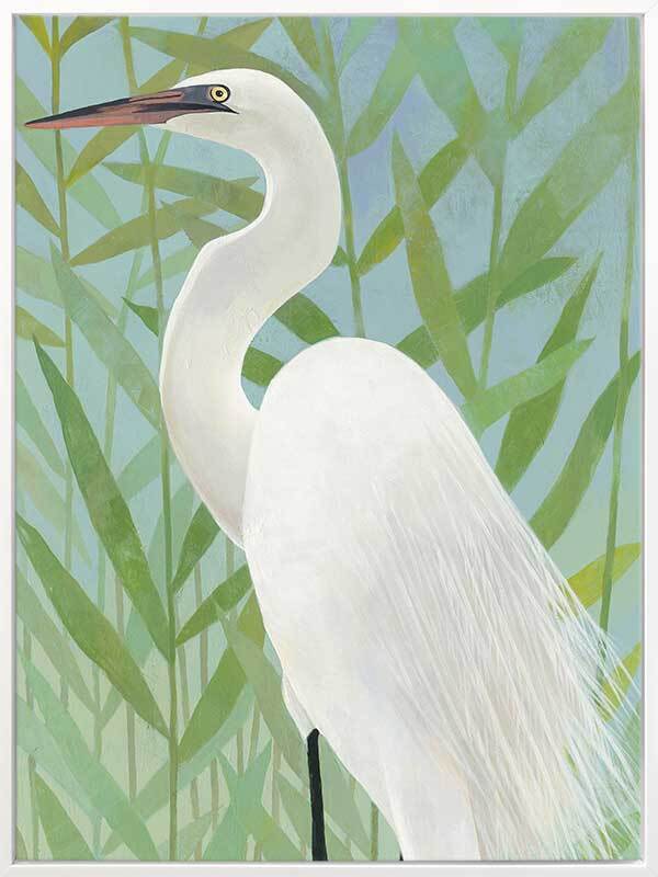 Water Bird II Canvas Art Print