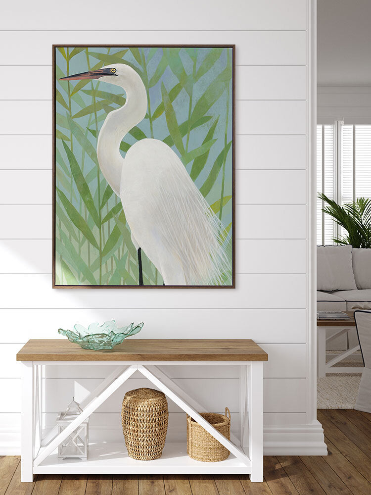 Water Bird II Canvas Art Print