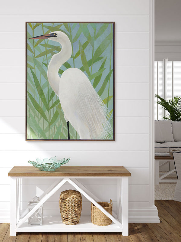 Water Bird II Canvas Art Print | Lifestyle