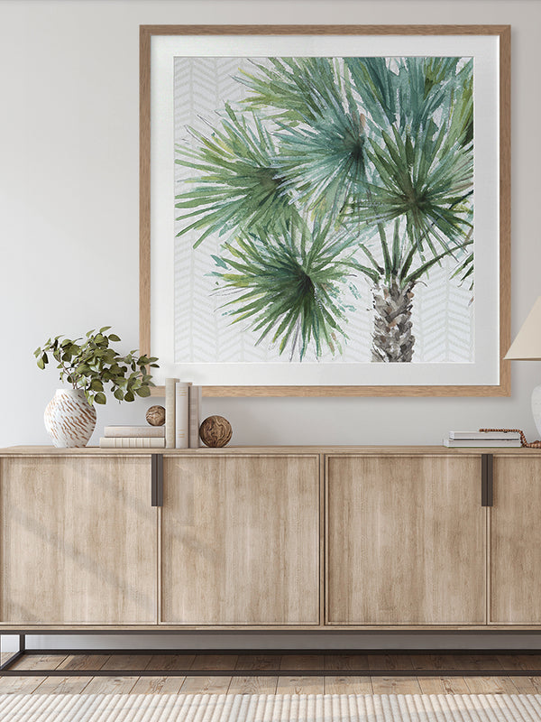Date Palm II Framed Art Print | Lifestyle