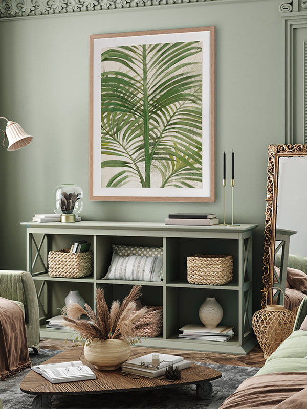 Areca Palm II Framed Art Print | Lifestyle
