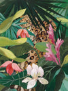 Jungle Peekaboo Leopard Canvas Art Print