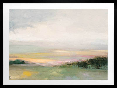 Pastel Seascape Framed Art Print