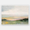 Pastel Seascape Unframed Art Print