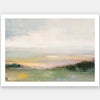 Pastel Seascape Unframed Art Print
