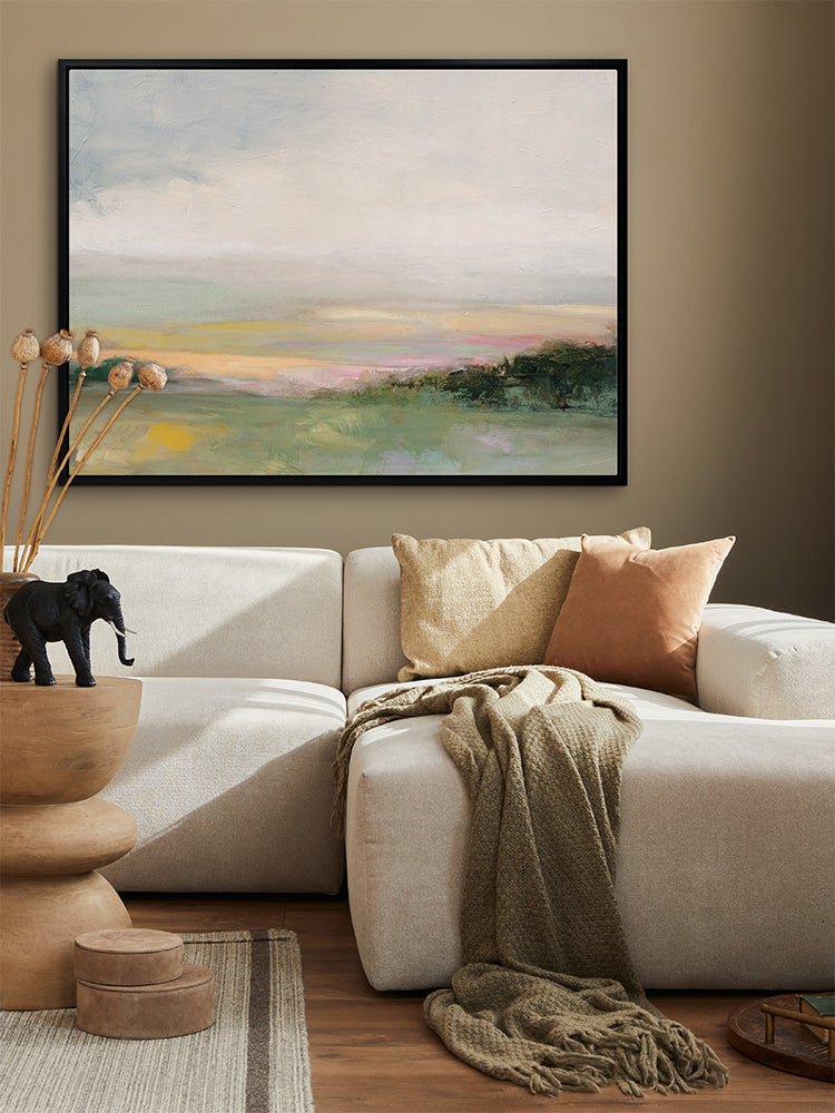Pastel Seascape Canvas Art Print | Lifestyle
