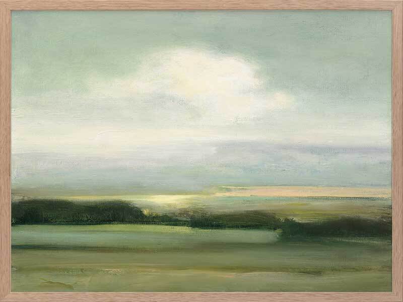 Over the Plainlands Framed Art Print